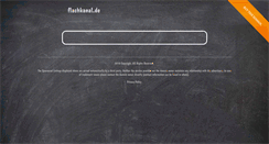 Desktop Screenshot of flachkanal.de